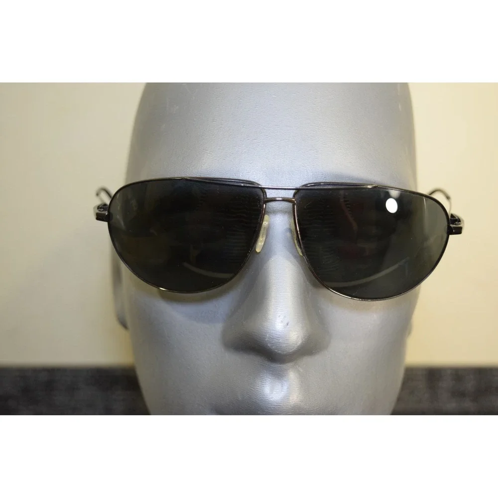 Serengeti S-Flex Salto 7013 Mens Aviator Sunglasses Gunmetal Metal Frame Japan
